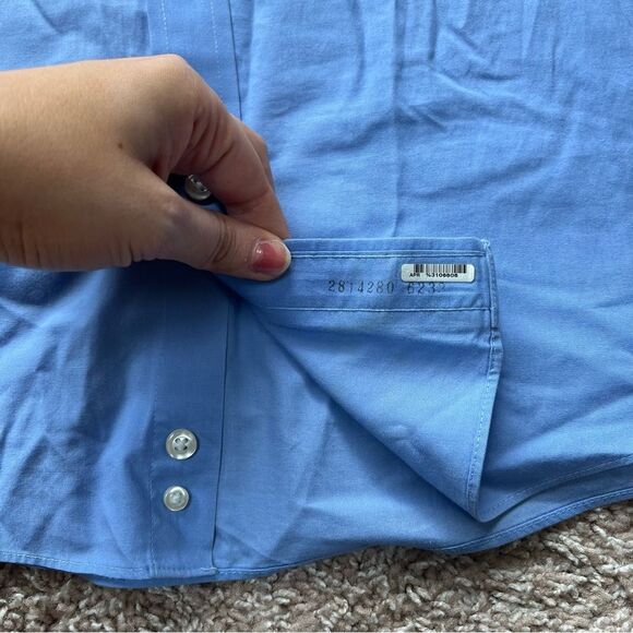 Stafford Regular Fit Dress Travel Button Down Shirt - Picture 2 of 11